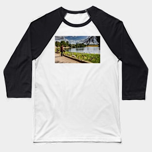 Melbourne Hall garden Baseball T-Shirt